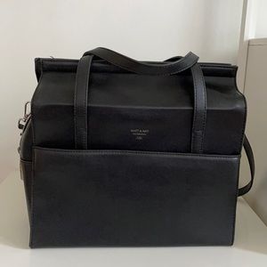MATT & NAT Hemlock Handbag - Black (Vegan)